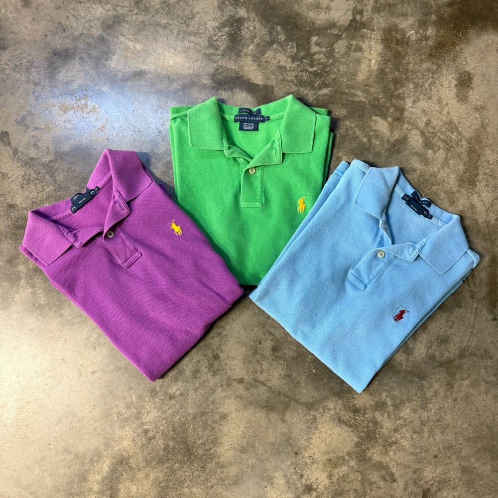 Women’s Polo Ralph Lauren Colorful Polo Shirt Lot! Small!